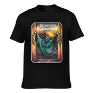 Fashion Printed Dungeons & Dragons Vintage Dungeon Master'S Guide Casual Tshirt For Men
