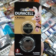 มาใหม่ !!! ถ่าน Duracell CR2032 3V จำนวน 2ก้อน ของแท้บริษัทมีข้อมูลภาษาไทยด้านหลังแพค