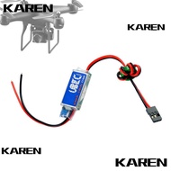 KAREN1 3A UBEC, 5V/6V Lowest RF Noise Switching Regulator, Durable Full Shielding Antijamming Max 5A