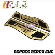 BORDER AEROX 155 AEROX CARPET AEROX FOOTREST FULL ALUMINUM IBAD