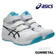 🇯🇵日本代購 ASICS安全鞋 JSAA A級安全靴 ASICS安全鞋 ASICS WINJOB CP310 WHITE GUNMETAL 工作鞋 行山鞋 防滑鞋 廚房鞋 地盤鞋 司機 運輸業 ASI