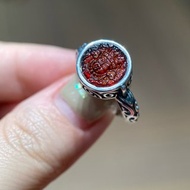 血珀 扎基拉姆 S925銀戒指 招財