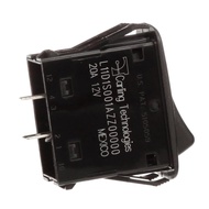 Carling Technologies Rocker Switch L11D1S001-AZZ00-000, SPST ON-None-Off 20A 12V, Sealed Non-Illumin