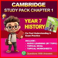 SP7-KS3 History Year 7 Study Pack | Notes & Topical Worksheets + Answers | Email Delivery