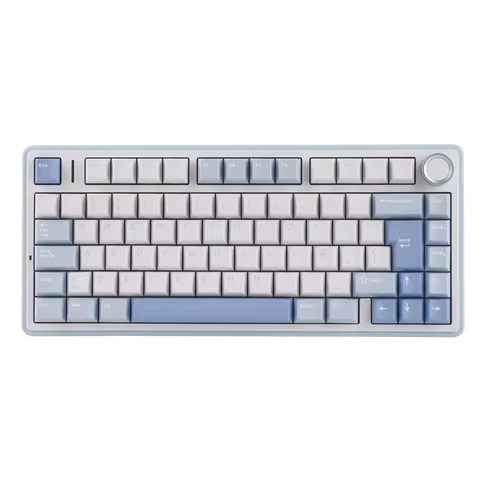 EPOMAKER AULA F75 ISO-ES 75% Spanish QWERTY Hot-Swap Gasket-Mounted Wired/Bluetooth/2.4GHz Wireless 