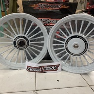 ✙✜✌XSPEED MAGS M3 / Mio Soul i 125 / Mio i 125WHITE KALESA TYPE R24