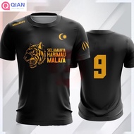 Quick Dry HARIMAU MALAYA Tshirt Malaysia Jersey bola 9