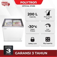 Polytron Chest Freezer Box 200Liter PCF-229 200L Box Pendingin PCF 229