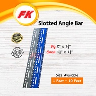 4-6 Kaki Angle Bar  / Besi Rak / Rack / Shelf / Slotted Angle Bar
