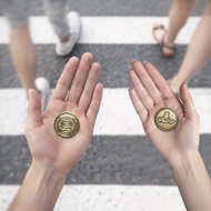 招財虎爺問事金幣 HOLY YA 祈福開運小物 財運紀念幣