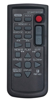 RMT-831 Replaced Remote fit for Sony Camcorder Handycam Vedio Camera Recorder DCR-TRV460 HVR-A1J HVR