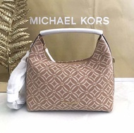 รับประกันแท้💯 พอช 35F4G7YM1J EMBER JACQUARD SMALL MESSENGER