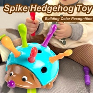 Spike Hedgehog Color Sorting Toy Sensory Baby Early Learning  Math Counting Toy Mainan Pendidikan