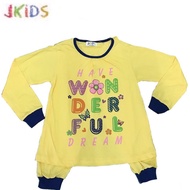 (3/4years) Jkids original brand kids girls pajamas long sleeve & long pants (big cutting)