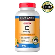 Kirkland Signature Chewable Vitamin C 500 mg./ 90 Tablets