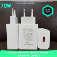 Travel Adapter Charger Casan Cas INFINIX 70W Inifix 70W Note 40 Pro Zero Flip Super Fast Charging Al