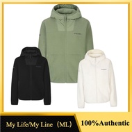 ML Women's Jacquard Fleece Hooded Jacket - Korean Local Stock | DWSS34054-CRS