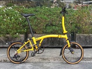 MINT T9C 9速 16吋 349 鉻鉬鋼折叠車 送叮叮水架前後蛙燈