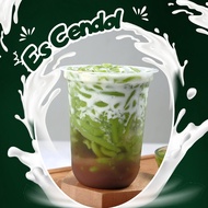 Ice Cendol Dawet Durian Palm Sugar Fresh Dingdong Food Glass Cup Packaging
