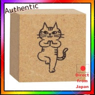 Decole Corporation Cat Life Stamp Yoga 23×23×h23mm ST-90745