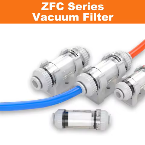 ZFC Series Pneumatic Vacuum Filter Negative Element for Air Tubing ZFC Vacuum Pump ZFC100 ZFC200 ZFC