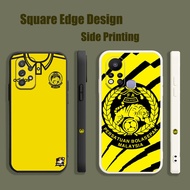 Casing For OPPO A33 A37 A35 F7 Neo 7 9 F11 Pro Malaysia crest fc logo yellow Football RW004 Phone Ca