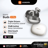 [NEW ARRIVAL]Xiaomi Buds 5 Pro | Triple Driver Hi-Res Wireless Earbuds | 55dB ANC |AI Recording & Tr