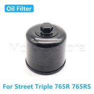 Motorcycle Accessories Engine Oil Filter Clean Replacement For Street Triple 765R 765RS 765 R RS