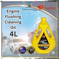 Quantum Petroleum Engine Flushing Cleaning Oil (4L) 100% Virgin Base Engine Flush Removes Impurities Dirt Sludge