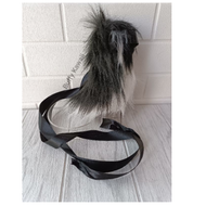 Ekor furry kelinci anggora juddy zootopia cosplay bob tail 18cm