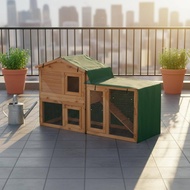 Peaked Roof Hutch Cover 210D Triangular Hutch Cover Pet Enclosure Protection Oxford Cloth Foldable