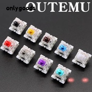 ONLYGOODS 10pcs Mechanical Keyboard Switch, Tactile Silent Gaming Switch,  Clicky Linear  LED MX Swi