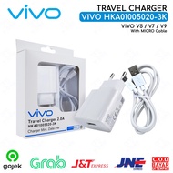 TC CHARGER CASAN BATOK VIVO V5 V7 V9 5020-3K ORIGINAL 99 KABEL MICRO