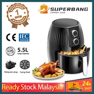 4.5L 空氣炸鍋 Air Oven German Technology Multi Khind Air Fryer Oven 4.5 Litre At LOWEST PRICE Air Fryer Khind Fryer ​Frie