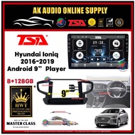 🎁Free AHD Camera 🎁 8Ram + 128GB DSP 4G Carplay ◾TSA Hyundai IONIQ 2016 -2019 9'' inch Android TS10 C