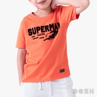 DOSH BOYS T-SHIRTS SUPERMAN เสื้อยืดคอกลมเด็กชาย FSBT5050-OR (4-12)