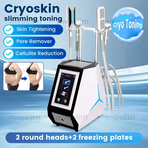 2 in 1 Firming Cryo TShock Body Slimming Machine Cooling Sculpture Freezing Fat Removal Tightening C