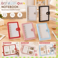 HSHELAA Polka Dot  Binder,  PVC A7 Binder Cover, Durable Polka Dot A7 Photocard Holder Album Shell K