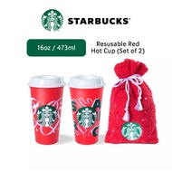 starbucks Red Reusable Hot Cup (16oz)