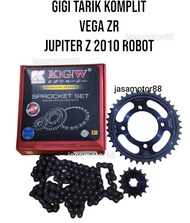 GEAR GIR SET KOMPLIT VEGA ZR JUPITER Z 2010 ROBOT KGW