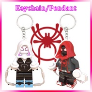 Parallel Universe Pendant Keychain School Bag Keychain Student Gift LEGO Compatible With Spiderman