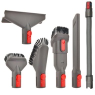 Household Vacuum Suction Accessories 6 piece Set Vacuum Cleaner Brush Head Connect Retractable Hose Suitable for Dyson V15 V12 V11 V10 V7 V8