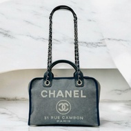 莉亞精品♡ chanel 沙灘包 二手美包