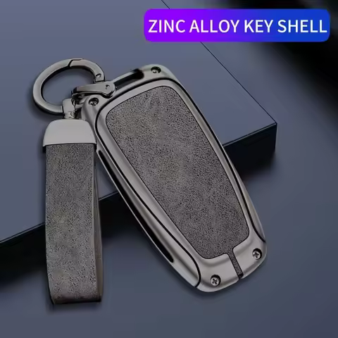Zinc Alloy Car Remote Key Case For Ford Ranger Wildtrak Remote Control Protector For Ford Ranger Wil