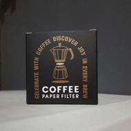 Coffee Paper Filter Round Mokapot Filter 58 mm
