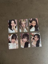 ive 2026 sg 台曆單人set（小卡+明信片）