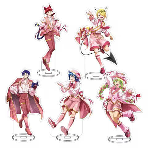 Welcome to Demon School! Iruma-kun 15cm Acrylic Stand Keychain Clara Valac & Iruma Suzuki Collectibl