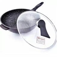 WOK PAN MOEGEN GERMANY MARBLE COATING FRYING PAN GERMAN FRYING PAN 30 CM 30CM