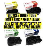 CANDY BICYCLE INNER TUBE TYRE TIUB TAYAR DALAM BASIKAL AV/FV BUTYL RUBBER GETAH 12" - 27.5" MTB BMX 