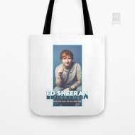 112 lt ed sheeran guitar Tote Bag Canvas